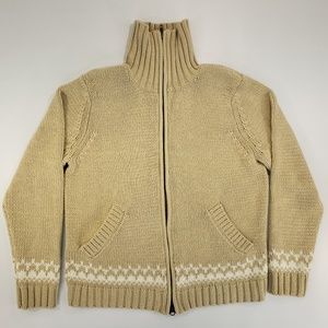 Eddie Bauer Knitted Zip Sweater